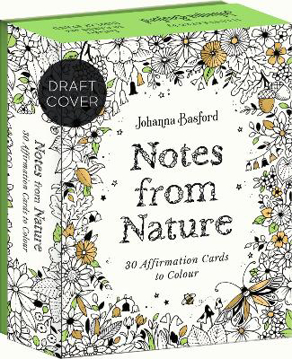 Bild på Johanna Basford's Notes from Nature: 30 Affirmations Cards to Colour
