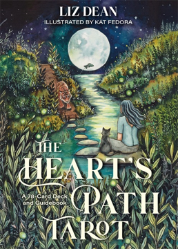 Bild på The Heart’s Path Tarot: A 78-Card Deck and Guidebook