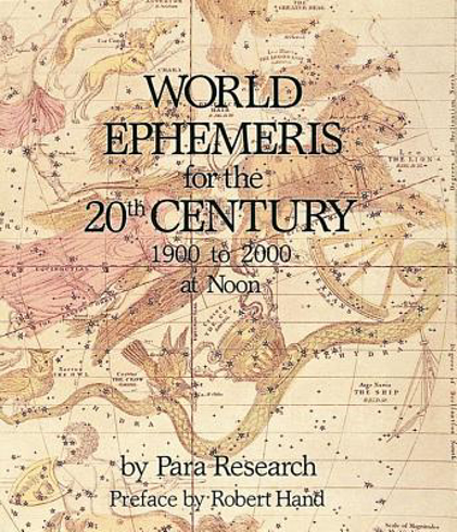 Bild på World Ephemeris For The 2Oth Century (Noon)