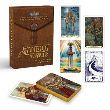 Bild på The Camelot Oracle: Search for Guidance from the World of King Arthur (Oracle Kit Box Set with 46 Cards and Guide Book)