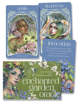 Bild på Enchanted Garden Oracle: Discover Earth's Secret and Pearls of Wisdom
