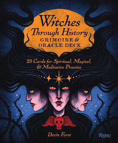 Bild på Witches Through History: Grimoire and Oracle Deck: 25 Cards for Spiritual, Magical & Meditative Practice