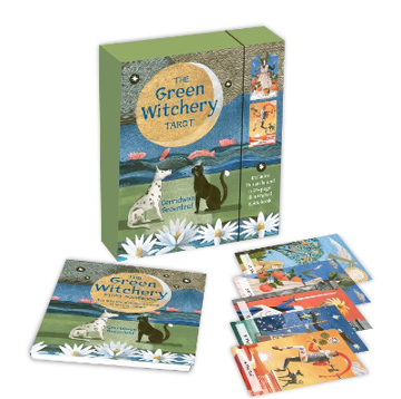 Bild på The Green Witchery Tarot: Includes 78 Cards and a 64-Page Illustrated Guidebook