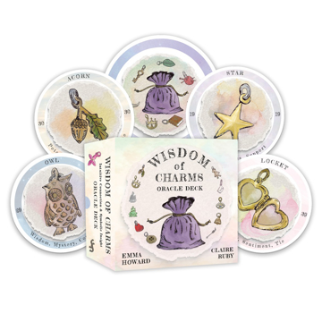 Bild på Wisdom of Charms Oracle Deck: Intuitive Connection and Symbolic Insight (66 Full-Color Cards and 164-Page Full-Color Guidebook)