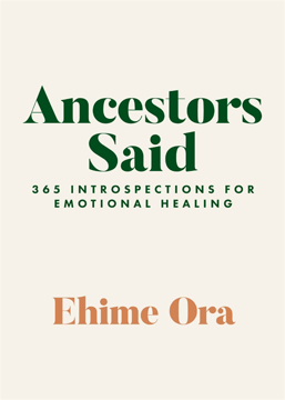 Bild på Ancestors Said