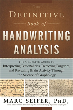 Bild på Definitive book of handwriting analysis - the complete guide to interpretin