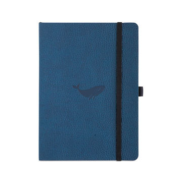 Bild på Dingbats* Wildlife Soft Cover A5 Lined - Blue Whale Notebook