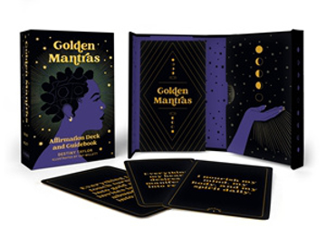 Bild på Golden Mantras: Affirmation Deck and Guidebook