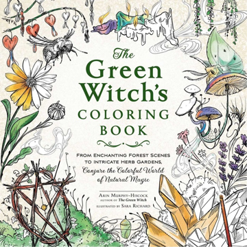 Bild på Green Witch'S Coloring Book