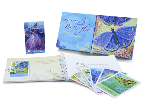 Bild på Inspiring butterflies - a 27-day course of self discovery