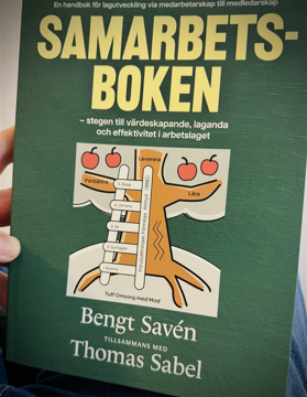 Bild på SamarbetsBoken – stegen till värdeskapande, laganda och effektivitet i arbetslaget