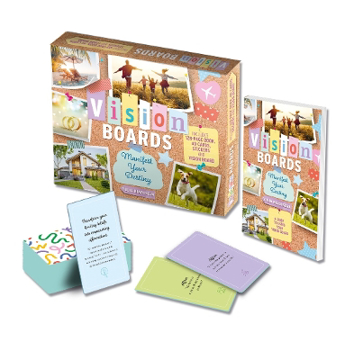 Bild på Vision Boards Manifest Your Destiny Kit: Includes 128-page Book, 40 Cards, Stickers, and Vision Board
