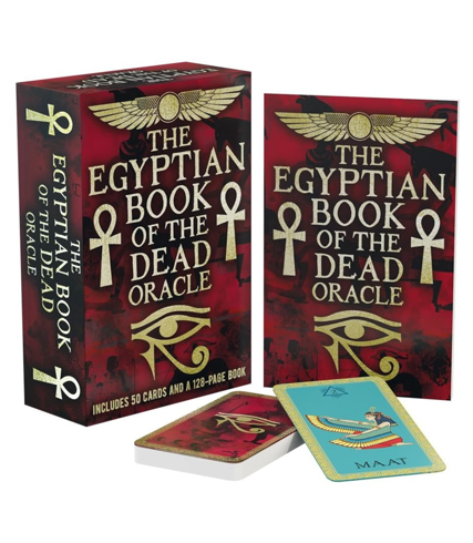 Bild på The Egyptian Book of the Dead Oracle: Includes 50 Cards and a 128-page Book