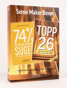 Bild på Sense Maker Boxen - 2 böcker av Bruce King och Max Söderpalm