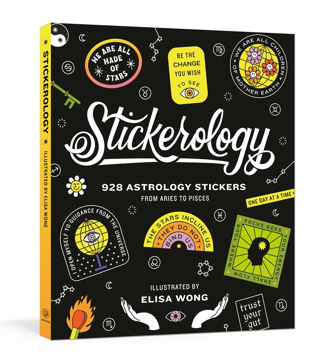 Bild på Stickerology: 928 Astrology Stickers from Aries to Pisces: Stickers for Journals, Water Bottles, Laptops, Planners, and More