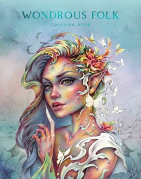 Bild på Wondrous Folk Coloring Book