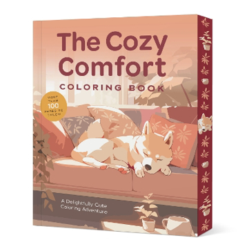 Bild på The Cozy Comfort Coloring Book: A Calming Coloring Adventure